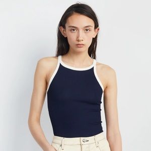 LOROD Ribbed Tank - Navy